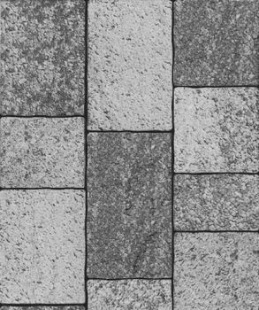 Тротуарная плитка Литос, 60 мм, гранит, Антрацит