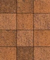 Тротуарная плитка Квадрат 300х300х60 мм, гранит, Арабская ночь