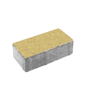 Купите тротуарную плитку Б.2.П.8 гладкая желтая