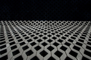 Газонная решетка, 80 мм, серый