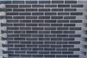 Облицовочный угловой вибропрессованый кирпич, полный прокрас, мрамор черный Облицовочный угловой вибропрессованый кирпич, полный прокрас, мрамор черный