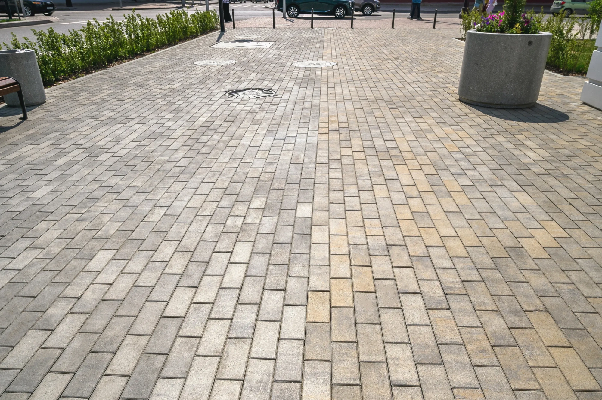 Купите прямоугольную тротуарную плитку от производителя «Выбор»