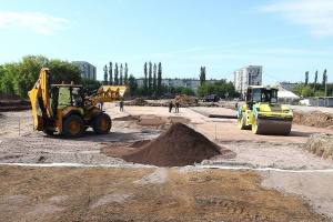 Геотекстиль нетканый иглопробивной 300 (2*50м) 100м2 Геотекстиль нетканый иглопробивной 300 (2*50м) 100м2