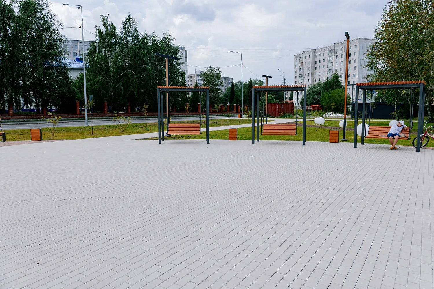 Сквер Спортивный в Тобольске