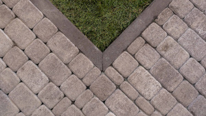 Тротуарная плитка Классико Б.1.КО.6 гладкий листопад (бел., беж., коричн.) Хаски