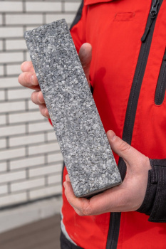 Облицовочный порядовочный вибропрессованный кирпич, Антрацит Облицовочный порядовочный вибропрессованный кирпич, Антрацит