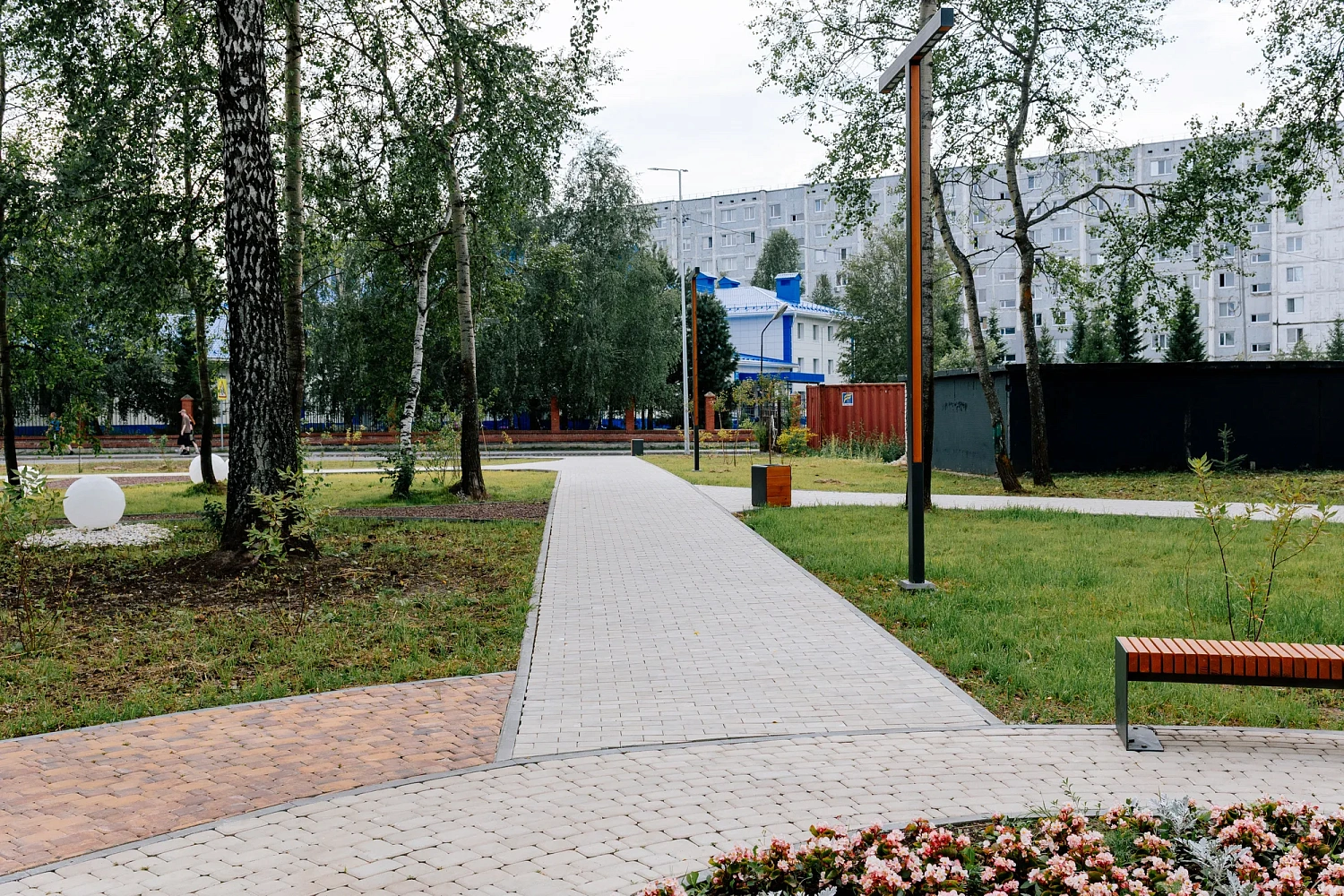 Сквер Спортивный в Тобольске
