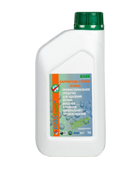 Средство очиститель от высолов Барракуда Стронг (FORO), 1л