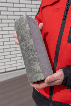 Облицовочный порядовочный вибропрессованный кирпич, Шунгит Облицовочный порядовочный вибропрессованный кирпич, Шунгит