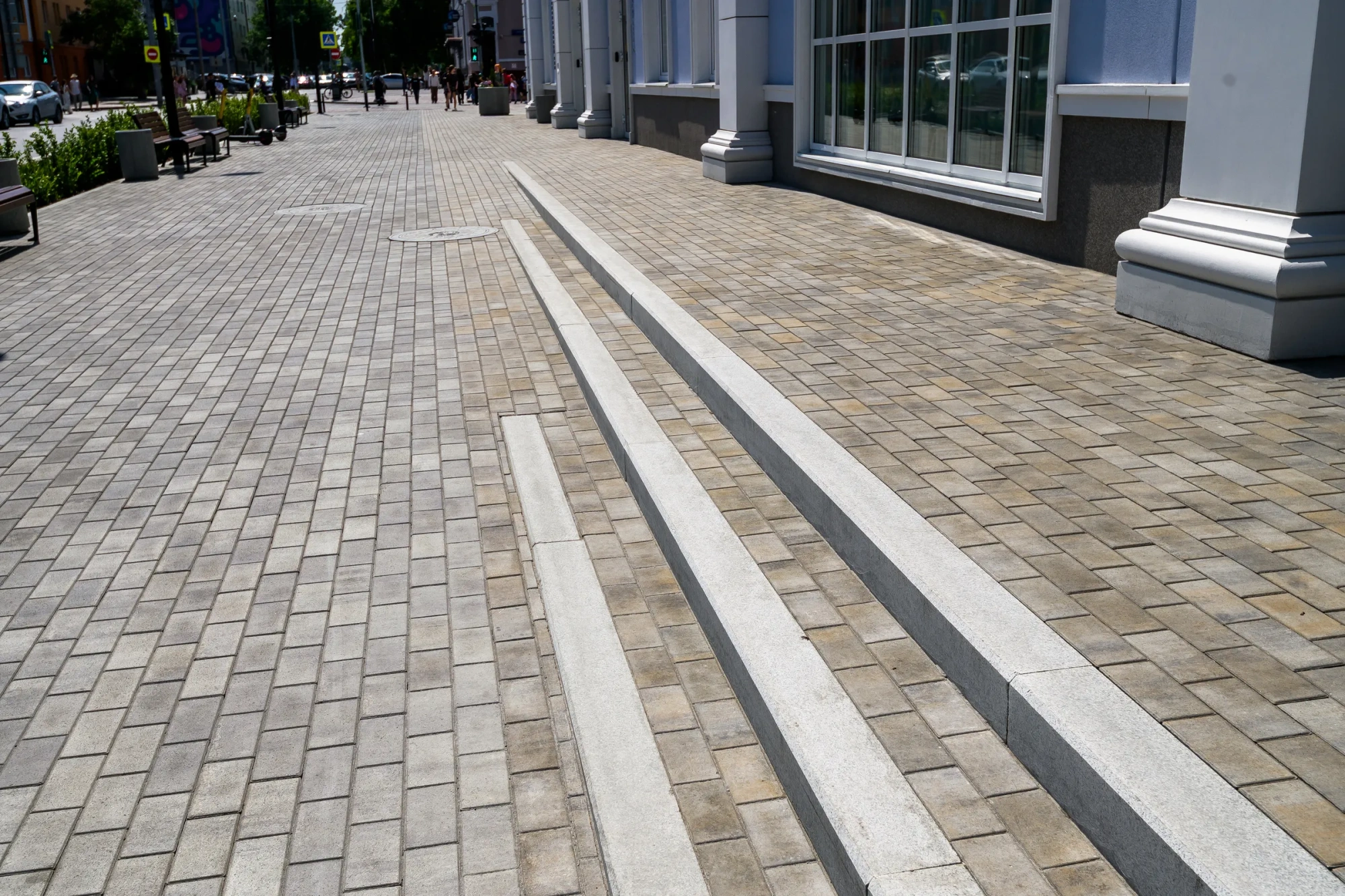 Купите прямоугольную тротуарную плитку от производителя «Выбор»