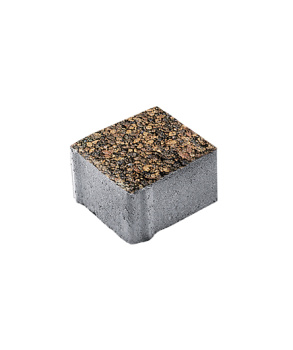 Квадратная тротуарная плитка Арабская ночь Б.1.К.6 гранит н/м листовой