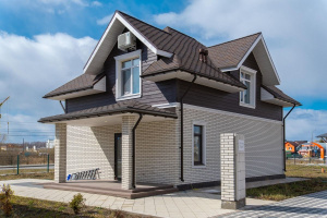 Облицовочный угловой вибропрессованый кирпич, полный прокрас, мрамор, белый Облицовочный угловой вибропрессованый кирпич, полный прокрас, мрамор, белый